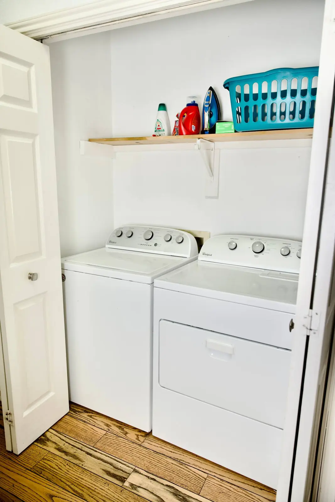 Washer and dryer